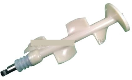 1 Pcs Beater Rod ，Compatible for Vevor Ice Cream Maker Accessory Fitting New Scraper Auger Spare Parts of Ice Cream Machine