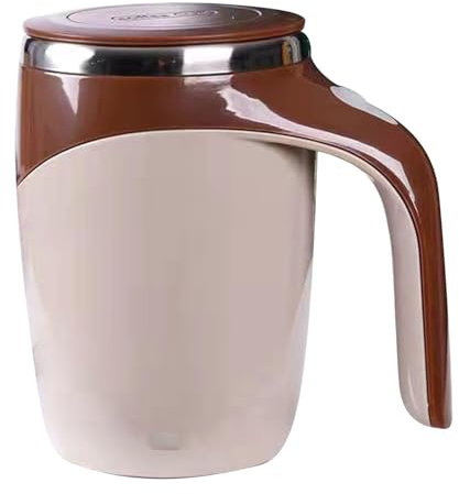 sellf - Tazza da caffè magnetica automatica, per mescolare caffè, in acciaio inox, ricaricabile tramite USB, isolante, per caffè, tè, cioccolata calda