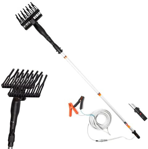 SCUOTIOLIVE ABBACCHIATORE SCUOTITORE RACCOGLI OLIVE 3 METRI 12V