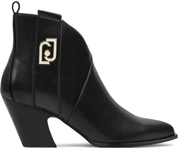 Stivaletto Donna Liu-Jo Ankle Boot Belinda 06 TC 08 Pelle Nero D25LJ25 SF4033 P0102 22222 38