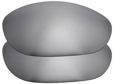 IMYTPFT Lot de 2 verres polarisés Oakleys Monster Dog Titanium Mirror, titane, Taille unique
