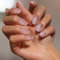 KEYRI 48 Piezas Francesas Pegamento Uñas Postizas Elegantes Uñas Postizas para arte uñas DIY Rosa Desnudo Uñas Press on Duraderas Uñas Postizas Cortas para Mujeres y Niñas (Transparente, 12 Tamaños)