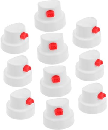 DIYEAH 10 StüCk SprüHdüSen FüR Graffiti Kunst PräZise SprüHdosendüSe FüR Aerosoldosen Vielseitige SprüHspitzen FüR Heimgebrauch Und KüNstler