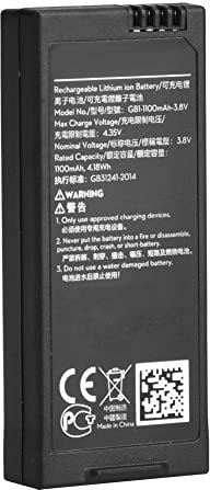Drone Akku 1100mAh 3,8V f¨¹r Quadcopter RC-Modell mit USB-Ladeger?t - Einfach zu benutzen Fernbedienungs-Control - Langlebiges Akku f¨¹r Drohne