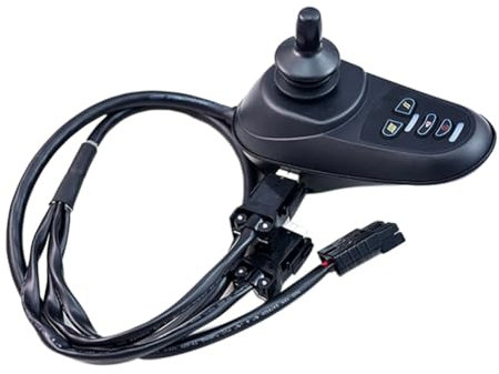 Qerwsdty 24V 50AMP Power Wheelchair Controller Joystick with USB Port Replacement for PG VSI Electric Wheelchair Joystick