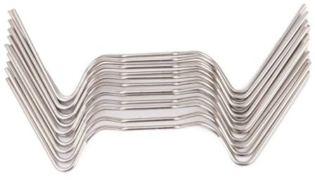 ZiStarlilife Cadre en aluminium compatible W Clipping Solutions pour sécuriser les panneaux de verre dans votre jardin pour l'environnement de serre (25 pièces)