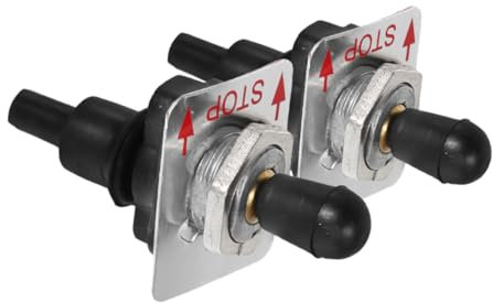 Milisten Interruttore per Motosega e Tagliaerba Componente per e Affidabilità Installazione Facile e Compatibile con Attrezzature