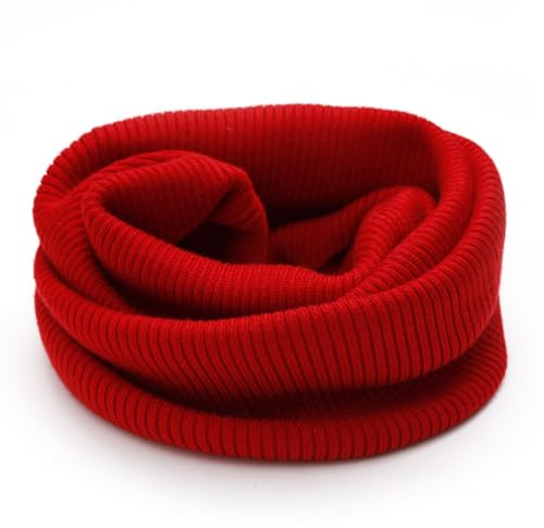 YWTAENOH Cashmere Scarves for Mens and Women Neck Warmer Knit Circle Loop Scarves Thick Infinity Neck Gaiter