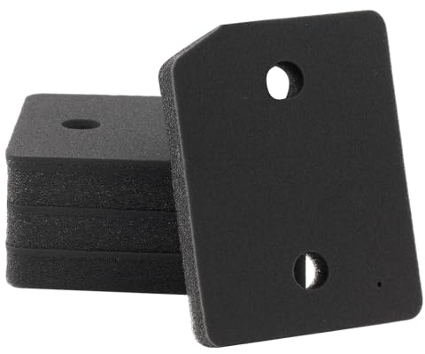 9164761 Trockner Filter für Miele T1 Serie Wärmepumpentrockner 4 Stück | Schwammfilte Schaumfilter Ersatzteile Filter Schaumstoff Schwamm für Kondenstrockner Wäschetrockner Sockelfilter