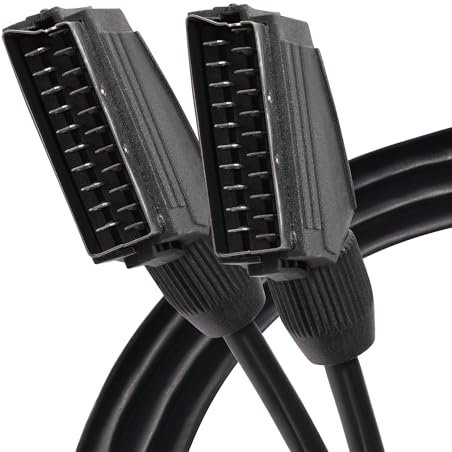 MAPLIN Câble connecteur péritel 21 broches vers péritel 21 broches, 3 m