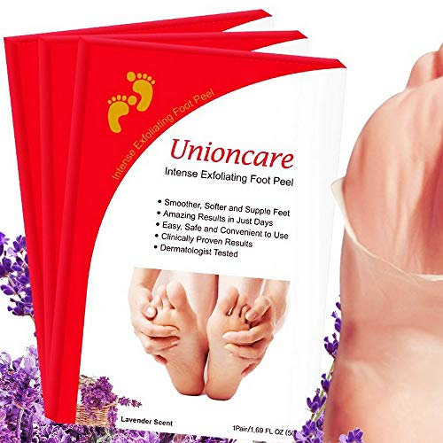 3 Paar Peeling-Maske für weiche Füße in 4–7 Tagen, Peeling-Schuhe zum Abziehen von Schwielen und abgestorbener Haut, für Damen und Herren