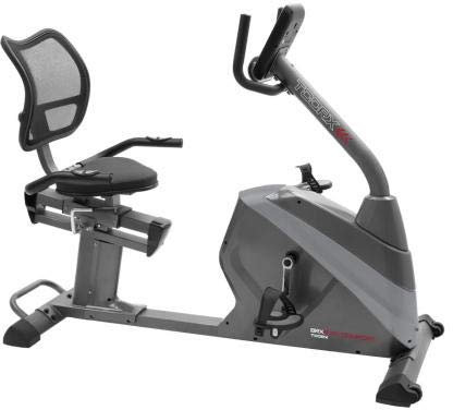 TOORX BRX RECUMBENT 95 COMFORT, Sistema d frenaggio magnetico con regolazione elettronica dello sforzo.