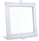 LED Panel Ultra Slim Einbauleuchte Deckenlampe Einbaustrahler 12 Watt Quadrat Eckig 17x17 Neutralweiß