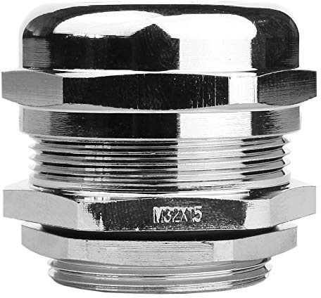M32 Kabelverschraubung metrisch 18-25mm IP68 Messing vernickelt Metall DGN 3206