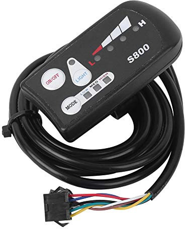 LED Display Zähler Tacho LED Lithium Batterie Tacho S800 Anzeige Horizontal Display Umbauteile