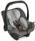 ABC Design Baby Autositz Tulip Diamond Edition – Babyschale für Gruppe 0+ i-Size bis 13 KG – Verstellbare Kopfstütze – Seitenaufprallschutz & 3-Punkt-Gurtsystem – Farbe: herb