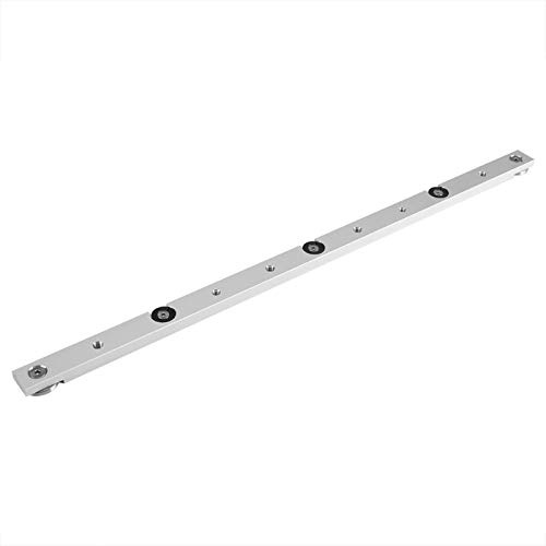 Gehrungsstange 300 Mm / 450 Mm, Verstellbare Gehrungs-T-Schiene, Aluminiumlegierung Gehrungsstangen-Schieber T-Schienen-Schieber Tischsägen-Messstab, Tischsägen-Schlitten-Messstab(450 Slider) | Miter Gauge Bar for Table Saw Jig, Aluminum Alloy, Sliding Measurement Guide for Woodworking Miter Sled, 19 mm Width