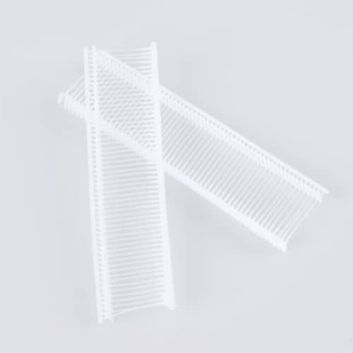 Sicherheitsfäden 5000 Stück Heftfäden Loop Pins Sicherheitsfäden für Etiketten, Transparent Loop Lock für Kleidung Schuhe und andere Produktetiketten (50mm)