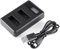 AHDBT-501 AHDBT-601 AHDBT-701 AHDBT-801 Chargeur de batterie pour caméra d'action GoPro Hero 5 6 7 8 et câble USB