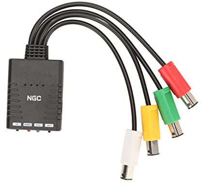 para Adaptador de Controlador GC, Controlador de Convertidor de Mango Inalámbrico Bluetooth 4 en 1 BlueRetro para Consola Gamecube para Wii para Switch Pro para PS5 para PS4 para