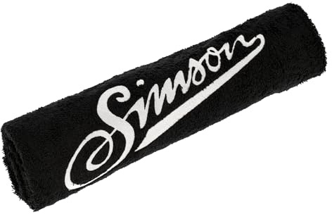 MZA Simson Handtuch, schwarz, Größe: 100x50 cm, Motiv: Simson - 100% Baumwolle