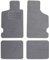 TEXER Textil Fußmatten Passend für Peugeot 106 1991-2003 GRAU