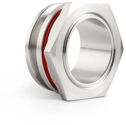 Schott-Kompressionsverschraubung 1,5'' 2'' Tri-Clamp Schweißfreie Bulkehad-Verschraubung ( Color : 1.5inch Ferrule 50.5 )