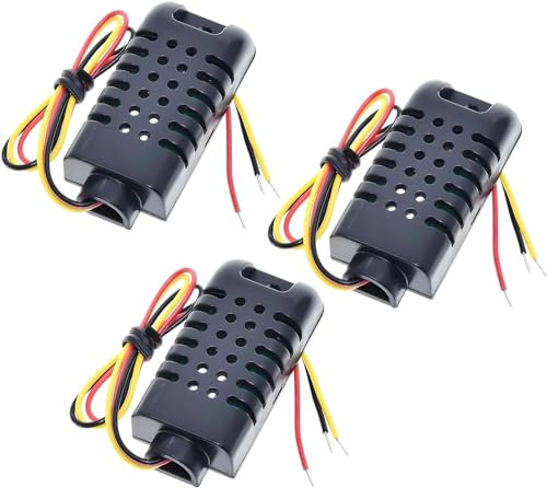 Kapazitive Digital Temperatur und Luftfeuchtigkeit Sensor Binghe 3 Stück Digital Sensor Temperatur Feuchtigkeitssensormodul Schwarz Sensor Kompatibel mit Arduino