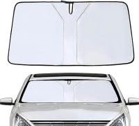 GODISGG Auto Sonnenschutz für Toyota Wigo 2014-2017, Faltbarer Sonnenschutz.