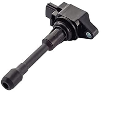 Pizgear 1/4Pcs 22448-1HC0A Zündspule, for Nissan, for Micra, k13 Versa Note 1,6 L4 HR15DE HR16DE 22448-5RB0A AIC-9408N Auto Zubehör Zündspulenpaket(Black 1pcs)