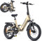 ENGWE E Bike mit APP, ebike 48V 13.5Ah Akku bis 135km, Drehmomentsensor & hydraulische Bremsen, 20 * 3.0 Reifen, 2 Stunden aufgeladen (Gelb)