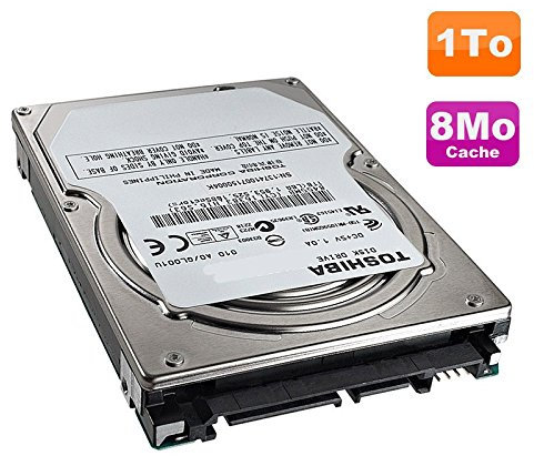 Toshiba Disque Dur 1To SATA 2.5 MK1059GSMP Pc Portable 5400RPM 8Mo 11mm