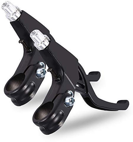 1 Paar Fahrradbremshebel, Fahrradbremsgriff, Mountainbike, Rennrad, V-Bremse, Lenkerbremsen (Farbe: schwarz), Fahrräder und Ersatzteile, Tektro-Bremshebel