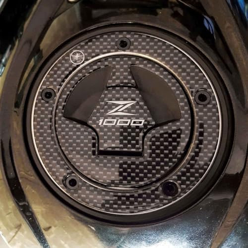 labelbike - Adesivo in Resina 3D Decorazione e Protezione di Moto Tappo Serbatoio compatibile con KAWASAKI Z1000