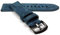 RIOS1931 Douglas Rindsleder Uhrenarmband handgemacht in Deutschland Robust 20mm Marineblau Camouflage