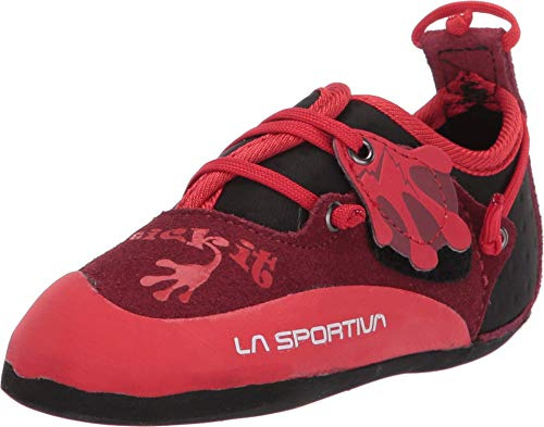 La Sportiva Stickit Climbing Shoe - Kids' Chili/Poppy 32/33