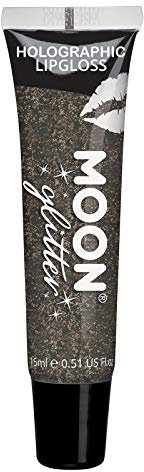 Moon Glitter – Holografisches Glitzer-Lipgloss - 15ml - Schwarz