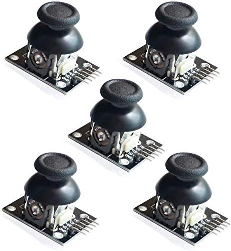 Hailege 5pcs Game Joystick Sensor Game Controller Sensor JoyStick Breakout Module pour PS2 Raspberry Pi