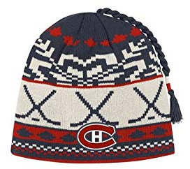 Reebok NHL Hat Cuffles KnitTassle - Senior - Montreal