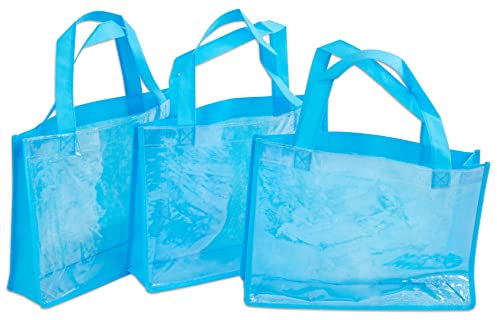 Betzold - Kunststofftasche mit Einschub - Tragetasche Tasche