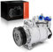 Frankberg Compressore aria condizionata con frizione Compatibile con A4 8E2 8EC 8H7 8HE 8E5 8ED A6 4F2 4FH 4F5 A8 4E2 Q5 8RB 8E0260805BA, compreso l'olio preconfezionato