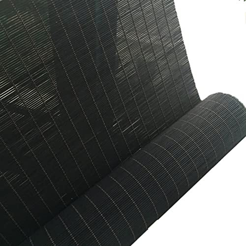 MHUQIA Bambusrollo Outdoor Roll Up 90x160cm, Bambusrollo Wetterfest Fenster-Rollo Raffrollo LichtdurchläSsig, RollläDen Jalousie Sonnenschutz, Mit BeschläGen (90x160cm)
