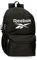 Reebok Boston Sac à Dos Scolaire Double Compartiment Noir 31x44x15 cms Polyester 20,46L