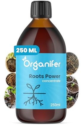 Wurzelstimulator - Roots Power Konzentrat - 250 Ml - Pflanzenwurzelpflege - Pflanzengesundheitskonzentrat - Wurzelwachstum - Organifer