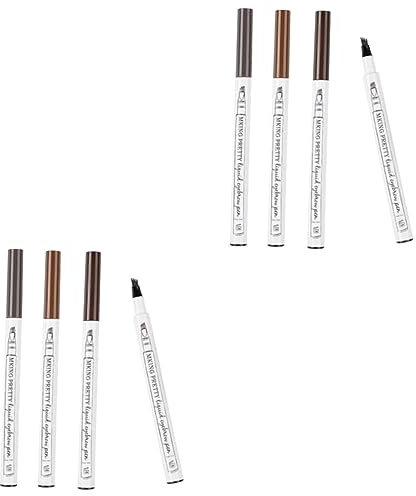 Beavorty 8pezzi Sopracciglia Punte Colori Per e Definito Design Per Sopracciglia Realistiche