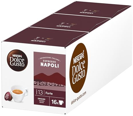 NESCAFÉ DOLCE GUSTO Espresso Napoli Kaffeekapseln (3 x 16 Kapseln)