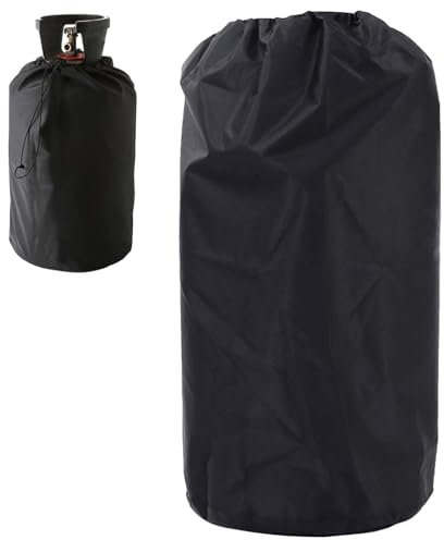 Asfrode Gas Bottle Cover (5 kg), Gas Bottle Cover, 210D Oxford Cloth Gas Bottle, 20 lbs, Fireproof, UV and Weather Resistant Propane Tank Cover, UV-Resistant, Heater Cover