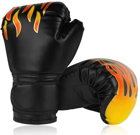 Flintronic Guantoni da Boxe per Bambini, Guanti da Boxe per Bambini, Guantoni Box per 3-8 Anni Ragazze e Ragazzi, Guanti da Box da Allenamento per Sparring Junior, Muay Thai, MMA, Arti Marziali