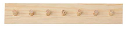 MEELYHOME Nordic Massivholzhaken Türhänger Wandaufhängung Rack Dekorative Garderobe für K Garderobe Wandhalterung