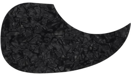 SHOWERORO Pickguard Gitarre Aus Pvc Material Tropfen Geformt Für Folk Gitarren Anti-kratzer Schutzbrett Gitarrenzubehör Für Akustikgitarren